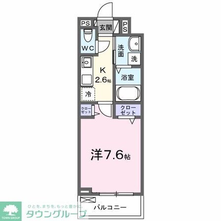 エスポワールの物件間取画像